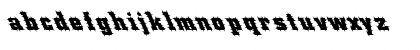 FZ BASIC 53 SPIKED LEFTY Normal Font