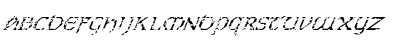 FZ JAZZY 31 HOLEY ITALIC Normal Font