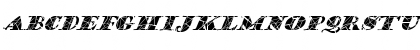 FZ JAZZY 38 CRACKED ITALIC Normal Font