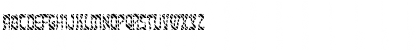 FZ UNIQUE 27 STRIPED Normal Font