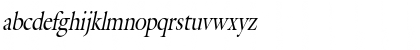 GalantCondensed Italic Font