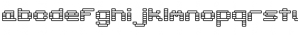 Gaposis Outline (BRK) Regular Font
