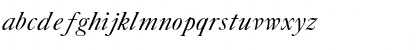 Gazeta Titul Italic Font