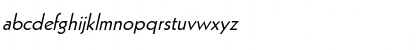 Geo112 Italic Font