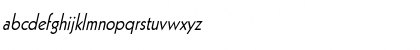Geo112Condensed Italic Font
