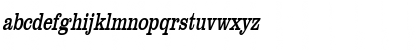 GettysburgCondensed Italic Font