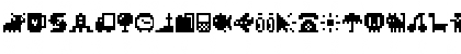 Pixel Icons Compilation Regular Font