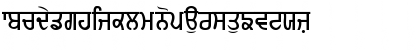 Gurmukhi-Normal Regular Font