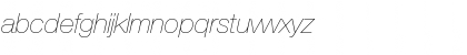 Helvetica Neue LT Com 26 Ultra Light Italic Font