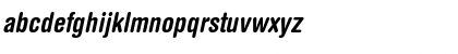 HelveticaRounded LT BoldCn Italic Font