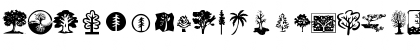 KR Trees Regular Font