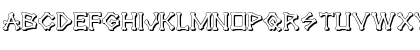 xBONES 3D Regular Font