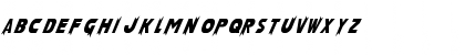 Laser Rod Normal Font