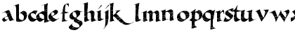 LHFLisaDistressed Medium Font