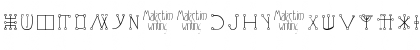 Malachim Writing Regular Font