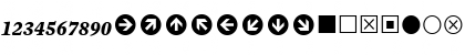 Mercury Numeric G1 Bold Italic Font