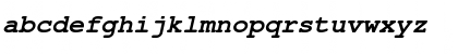 NimbusMonLTU Bold Italic Font