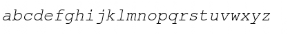 NimbusMonLUN Italic Font