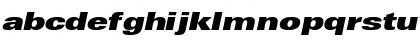 NovaBlackExpandedSSK Italic Font