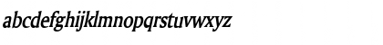 Ameretto-Condensed Bold Italic Font