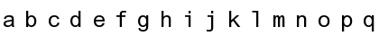 Arial Monospaced Regular Font
