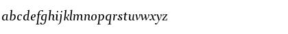 ArnhemFine-NormalItalic Regular Font