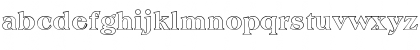 Amphion Outline Regular Font