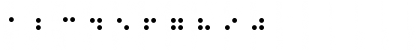 Braille Becker Normal Font