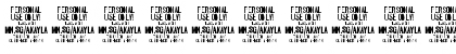 Akayla Script PERSONAL USE Regular Font