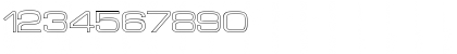 Micro TechnicExtOutline Font