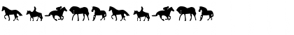 Horses 1 Regular Font