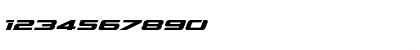 Outrider Semi-Condensed Bold Italic Semi-Condensed Bold Italic Font