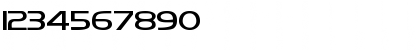 Orbit-Extended Bold Font