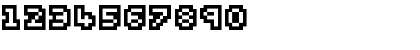 Pixel Inversions Regular Font