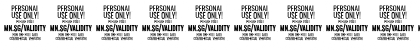 Validity Script Thin PERSONAL U Italic Font