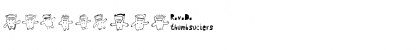 RvD_THUMBSUCKERS Regular Font