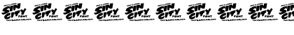 Sin City Regular Font