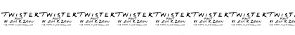 Twister Regular Font