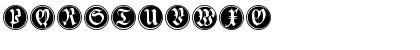 CuxhavenInitialsRound Regular Font