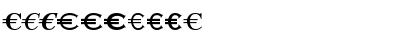 EuroB Regular Font