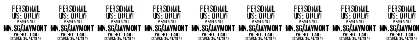 Jaymont PERSONAL Thin Font