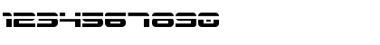 Gunship Laser Laser Font