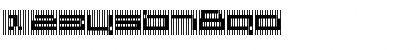 KL1_GridZebra Regular Font