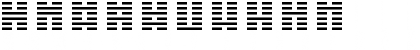 I Ching Regular Font