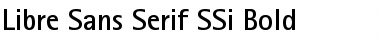 Libre Sans Serif SSi Bold