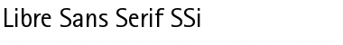 Libre Sans Serif SSi Font