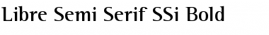 Libre Semi Serif SSi Bold Font