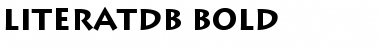 LiteratDB Bold Font