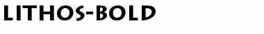 Lithos-Bold Font