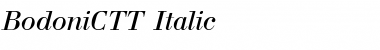 BodoniCTT Font